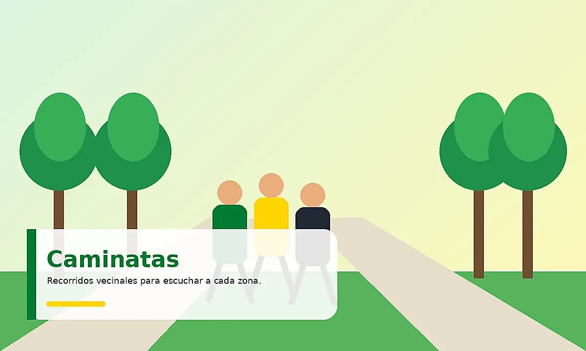 Caminatas vecinales